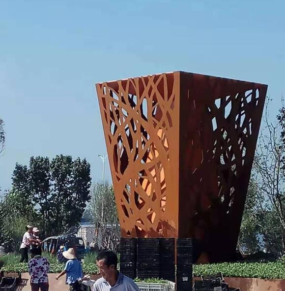 许昌耐候钢板雕塑